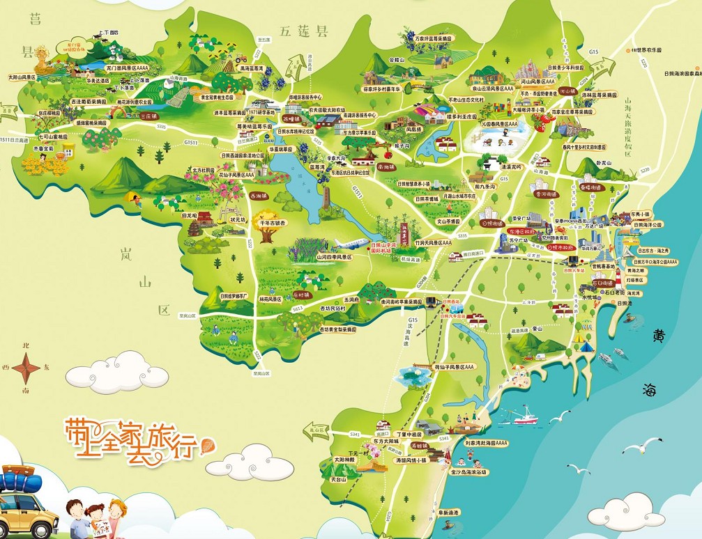 延庆景区使用手绘地图给景区能带来什么好处？